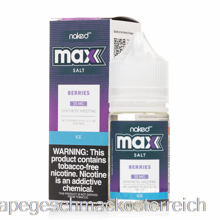 Eisbeeren – Naked Max Salt – 30 Ml 35 Mg Vape-Geschmack